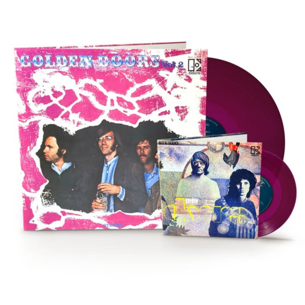 The Doors Golden 2 LP + 7" ~ Exclusive Colored Vinyl ~ Ltd 3,000 ~ Brand New!